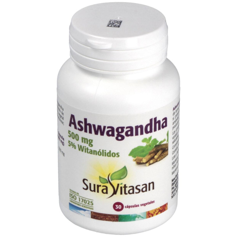 Ashwagandha 500mg 30caps - Sura Vitasan