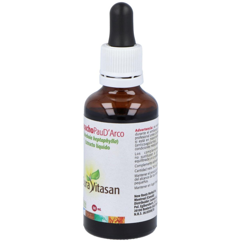 Ext. Lapacho Pau de Arco 50ml - Sura Vitasan