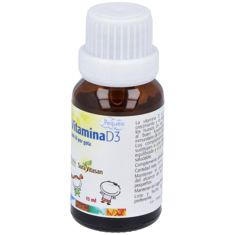 Vitamina D3 Peques 15ml - Sura Vitasan