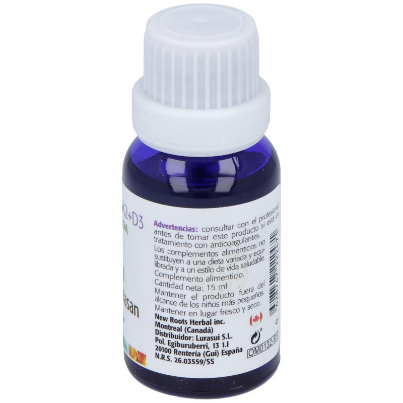 Vit. K2 + D3 Liquido 15ml - Sura Vitasan
