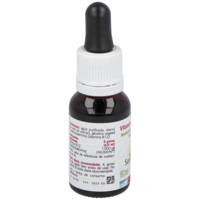 Suravitasan Vitamina B12 Líquida 15ml - Sura Vitasan