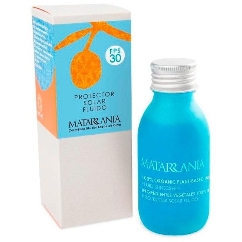 Matarrania Protector Solar Fluido Spf30 100% Bio 30Ml