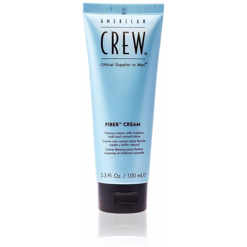 Fiber Cream Fibrous Cream Medium Hold Natural Shine 100 ml - American Crew