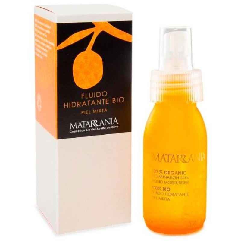 Matarrania Fluido Hidratante Piel Mixta 100% Bio 60Ml