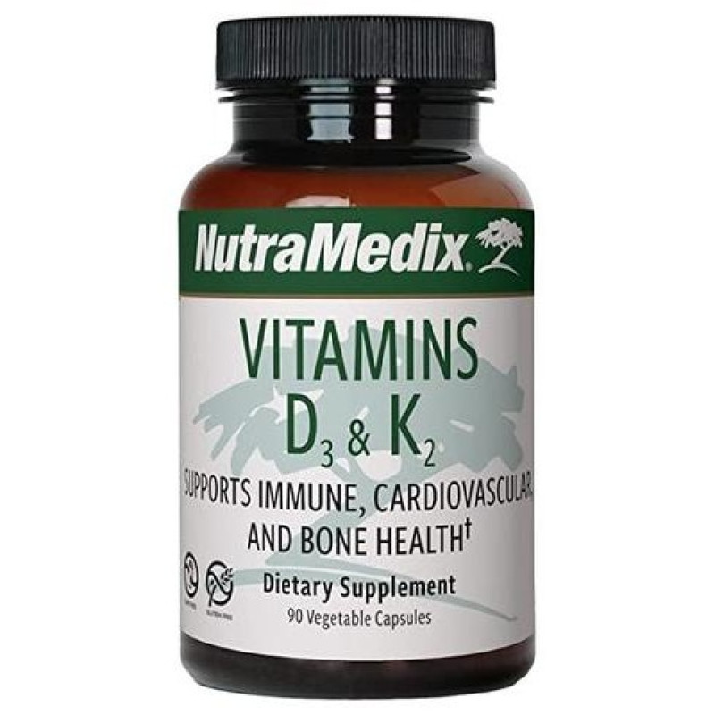 Vitamina D3 y K2 90caps - Nutramedix