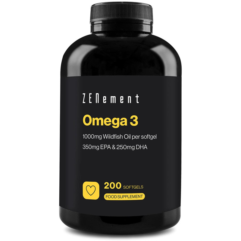 Omega 3 1000mg Epa 350mg + 250mg Dha 200caps - Zenement