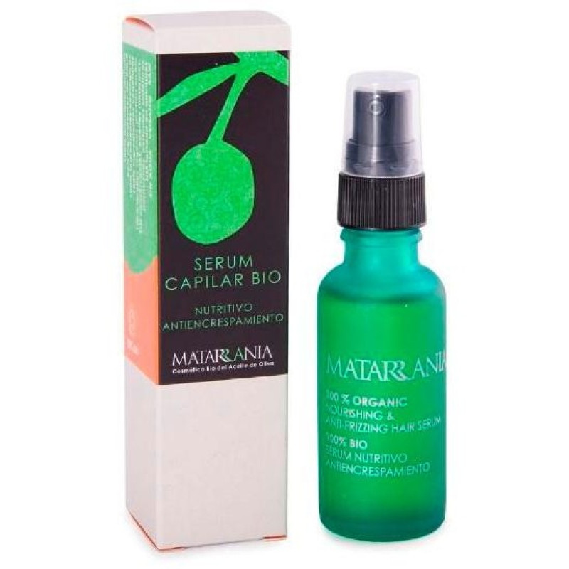 Serum Capilar Nutritivo Antiencrespamiento 100% Bio 30 ml - Matarrania