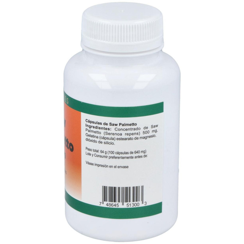 Saw Palmetto 500Mg. 100Cap.