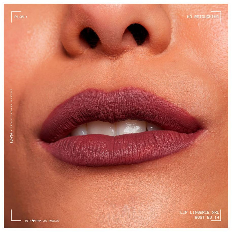 Lingerie Xxl Matte Liquid Lipstick 14 Bust Ed 4ml - Nyx