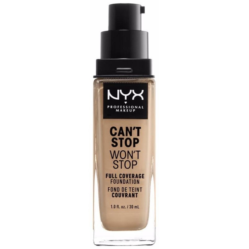 Can't Stop Won't Stop Full Coverage Foundation Soft Beige - Nyx
