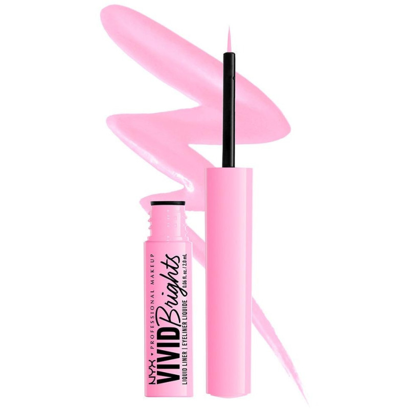 Vivid Bright Liquid Liner Nro 07 Sneaky Pink 2ml - Nyx