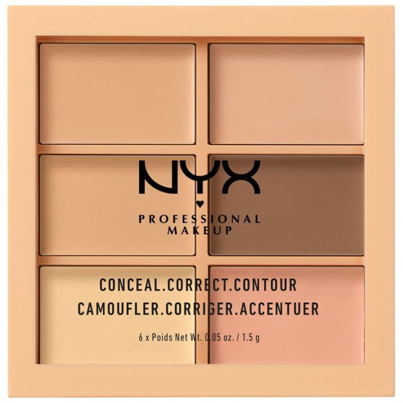 Conceal Correct Contour Light 6x15g - Nyx