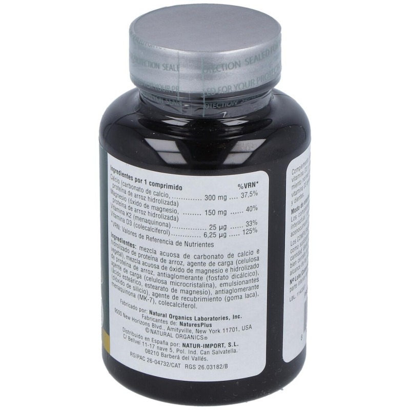 Ca/mg/d3+k2 30comp. 2 - Natures Plus