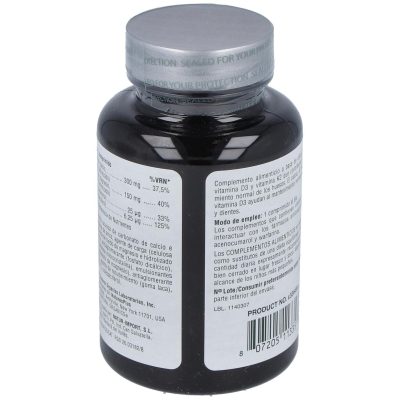 Ca/mg/d3+k2 30comp. 2 - Natures Plus