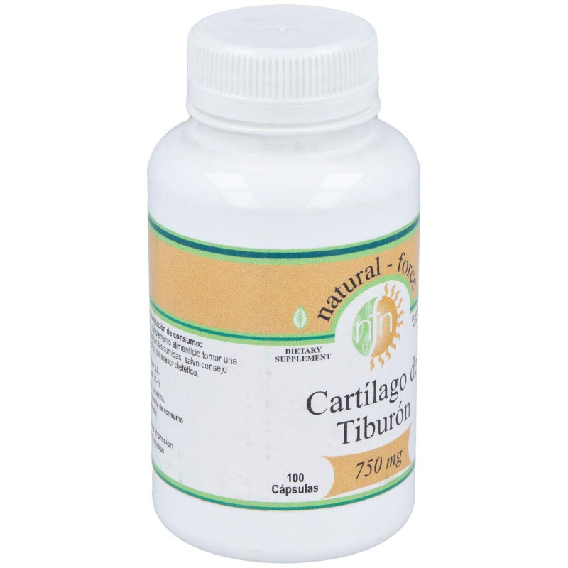 Cartilago De Tiburon 750Mg. 100Cap.