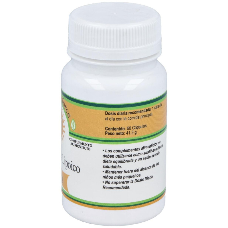 Natural Force Ácido Alfa Lipoico 200mg 60caps - Nutri-force