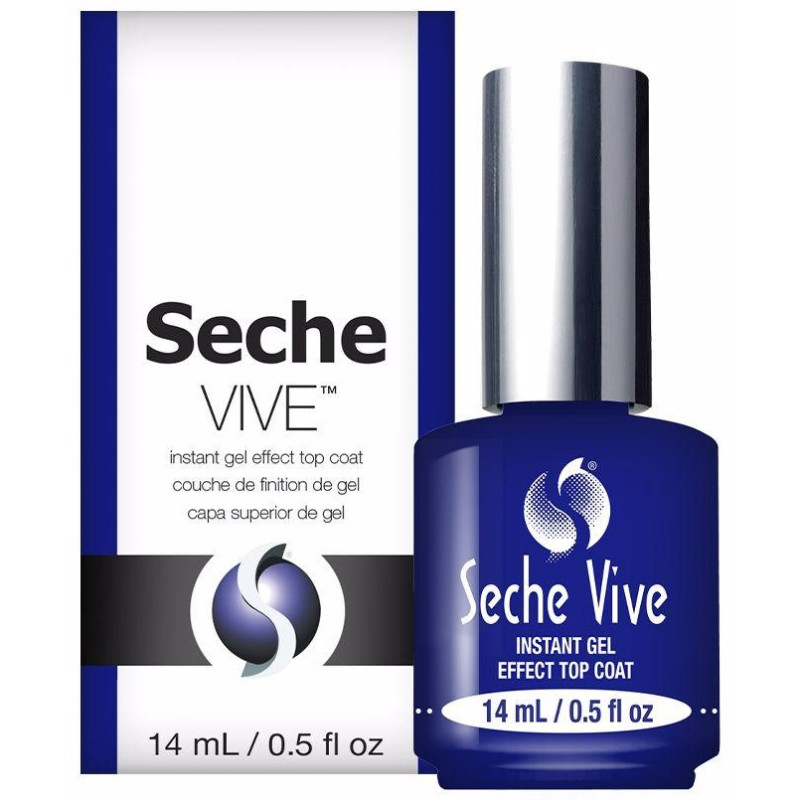 Seche Vive Instant Gel Effect Top Coat 14 Ml