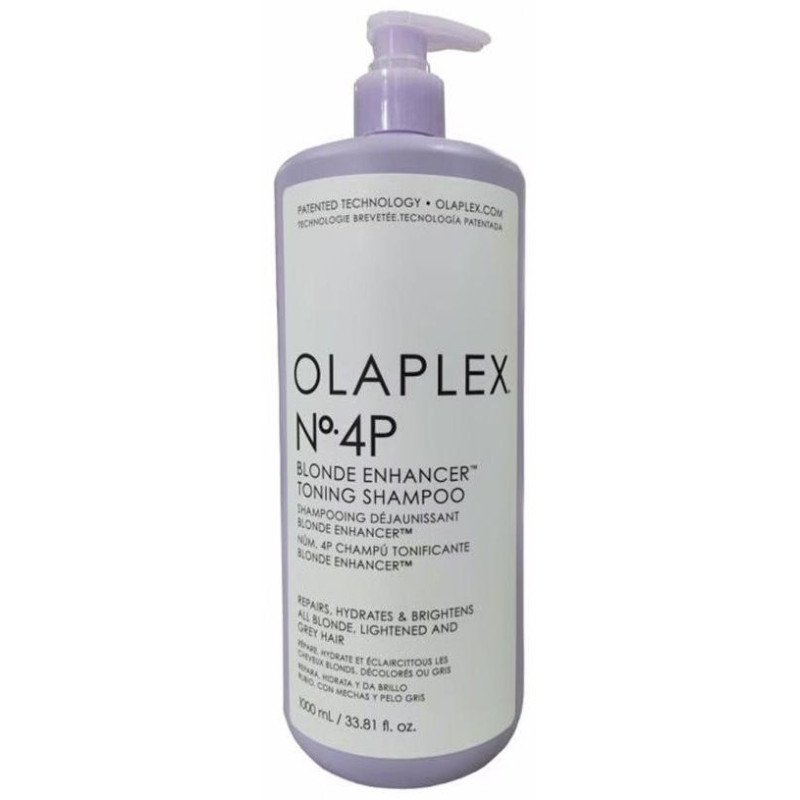 Blonde Enhancer Toning Nº4p Shampoo 1000ml - Olaplex