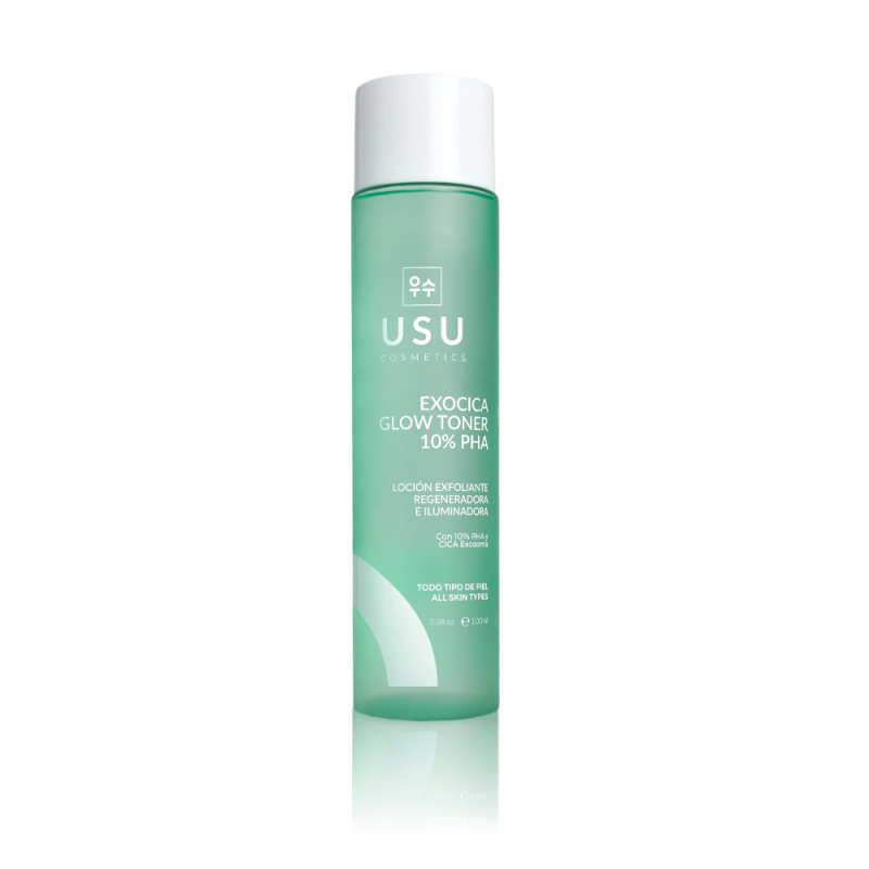 Exocica Glow Toner Loción Exfoliante, 100 ml. - Usu Cosmetics