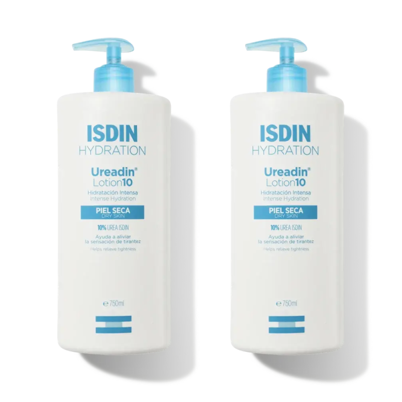 Duplo Ureadin Lotion10 Hidratación Intensa, 750 ml. + 750 ml. - Isdin