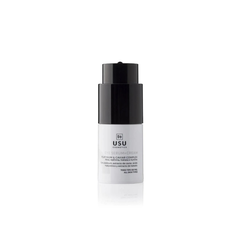 Contorno de ojos Platinum Eye Serum + Cream, 15 ml. - Usu Cosmetics 