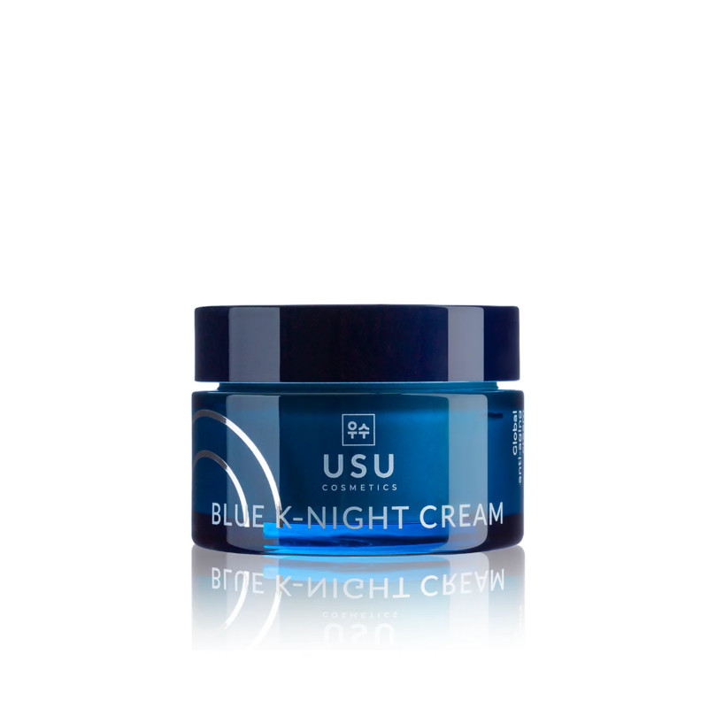 Blue K-Night Cream , 50 ml. - Usu Cosmetics