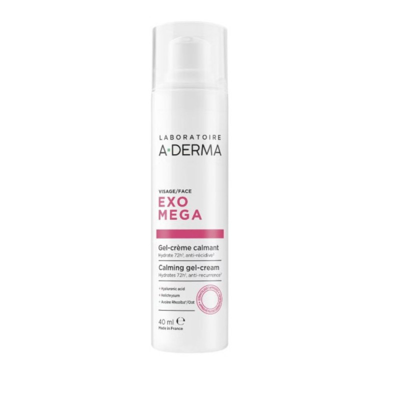 Exomega Gel-Crema Calmante, 40 ml. - A-Derma