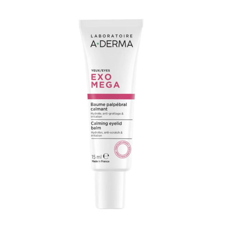 Exomega Balsamo Palpebral Calmante, 15 ml. - A-Derma