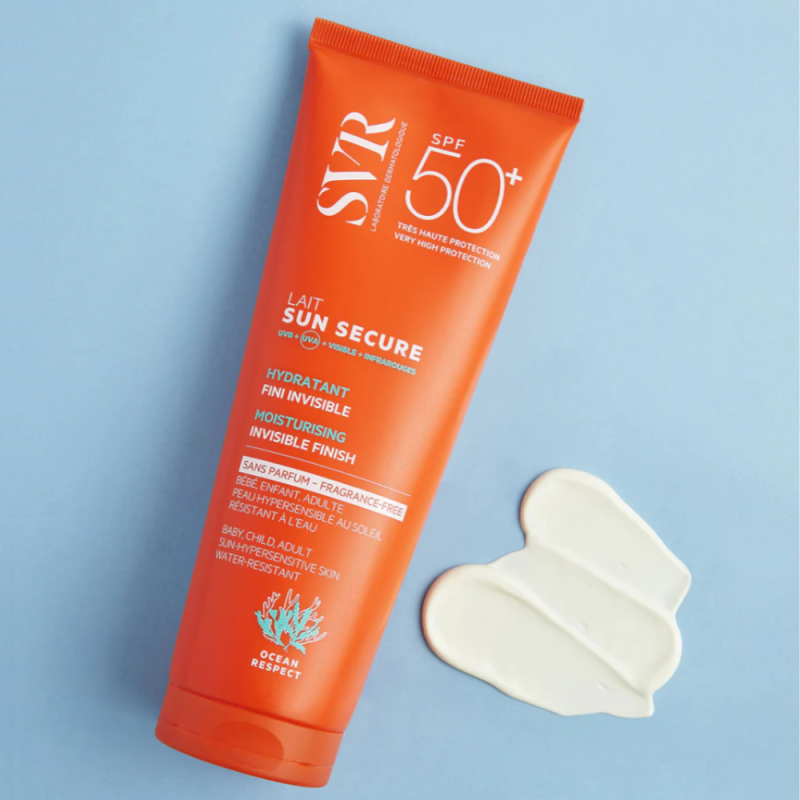 Sun Secure Leche Sin Parfume  SPF50+, 250 ml. - SVR