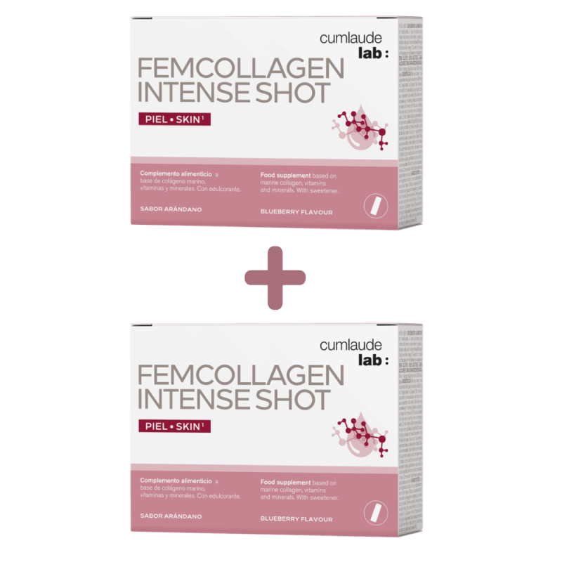 Duplo Femcollagen Intense Shot, 14 Viales x 25 ml. - Cumlaude Lab