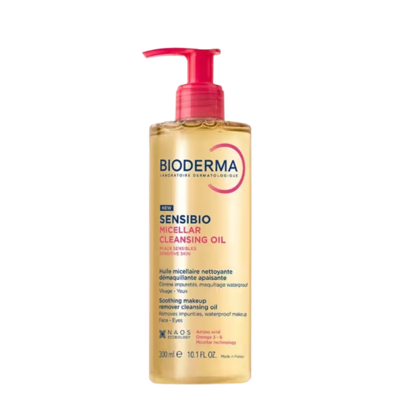 Sensibio Aceite Micelar Limpiador, 300 ml. - Bioderma 
