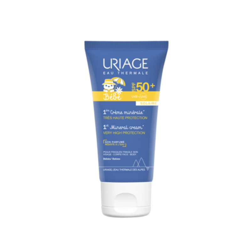 1era Crema Mineral SPF50+, 50 ml. - Uriage