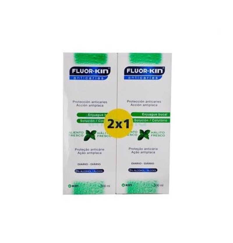 Fluor Kin Anticaries Colutorio Diario 0,05 (1 Envase 500 Ml)