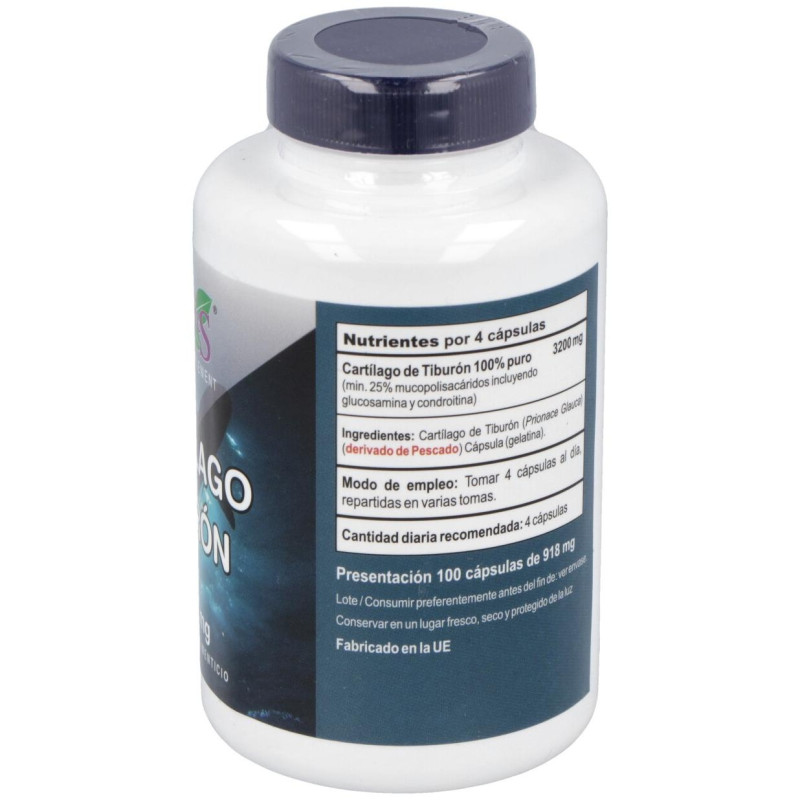 Cartilago de Tiburon 800mg. 100cap - Vbyotics
