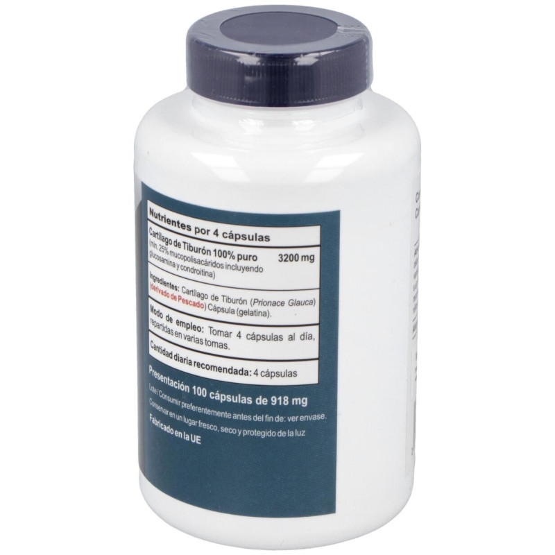 Cartilago de Tiburon 800mg. 100cap - Vbyotics