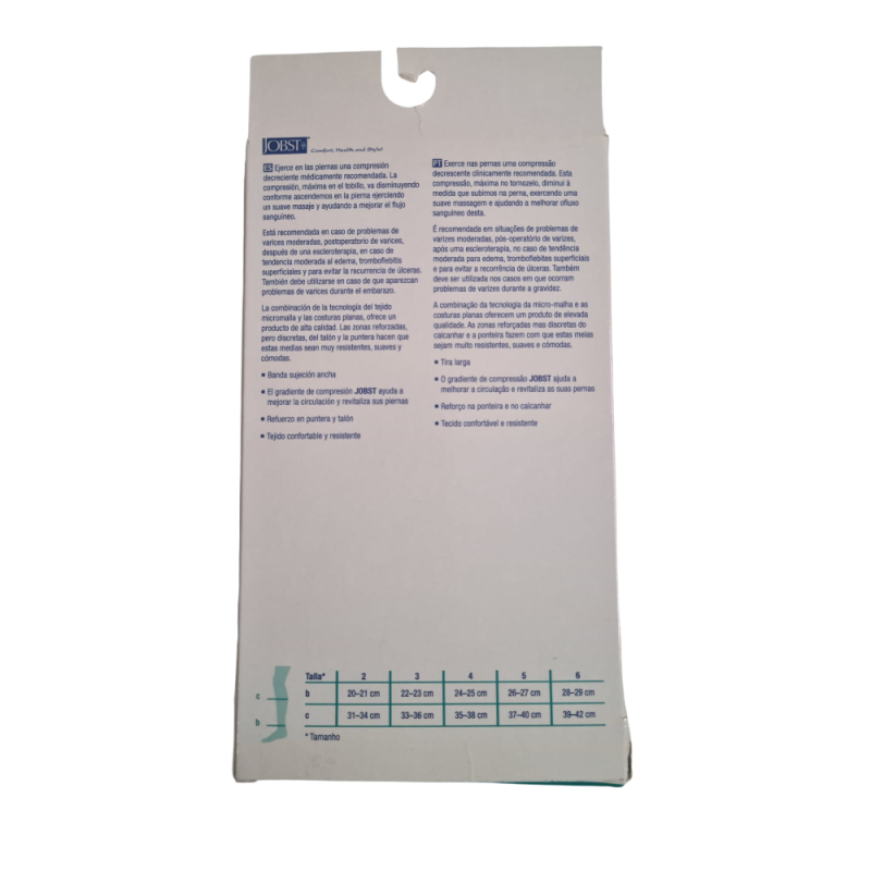 Media corta Jobst T3 Beige. - BSN medical