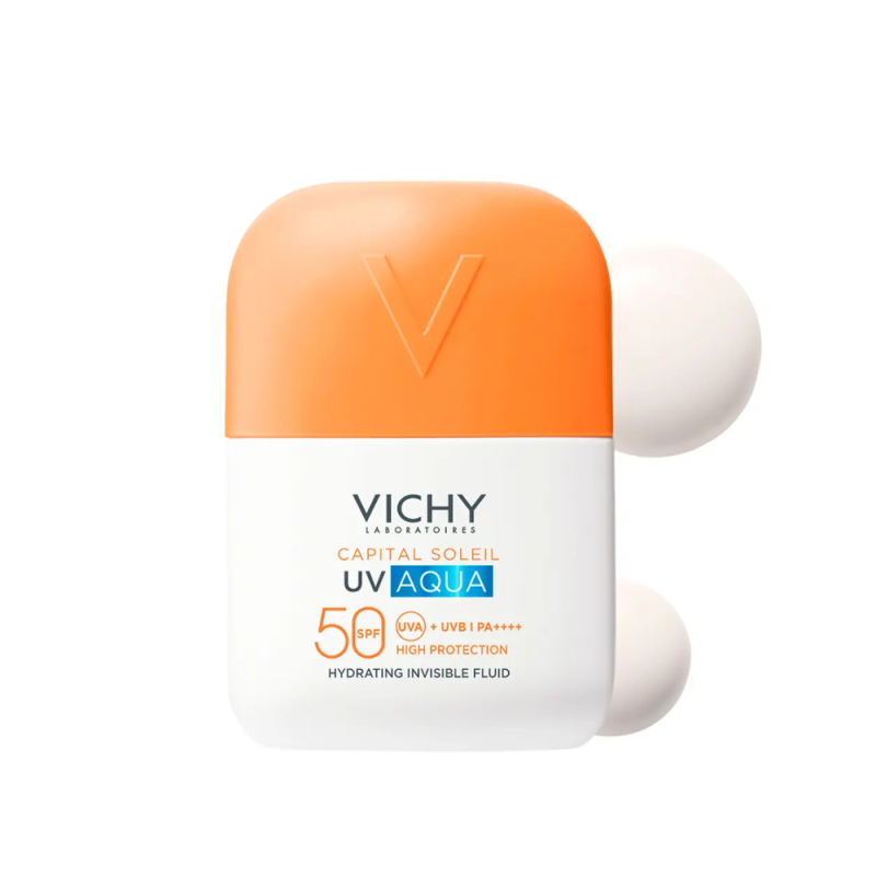 Capital Soleil UV AQUA Fluido Hidratante Invisible, 50 ml. - Vichy
