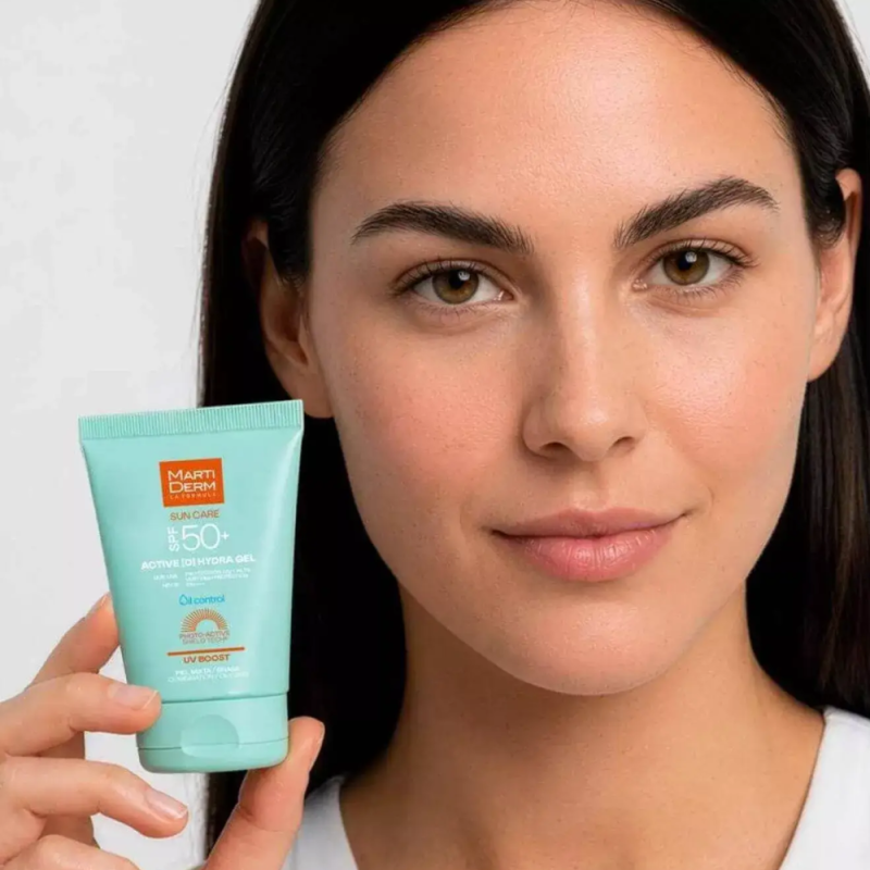 Sun Care Active [D] Hydra Gel SPF 50+, 50 ml. - Martiderm