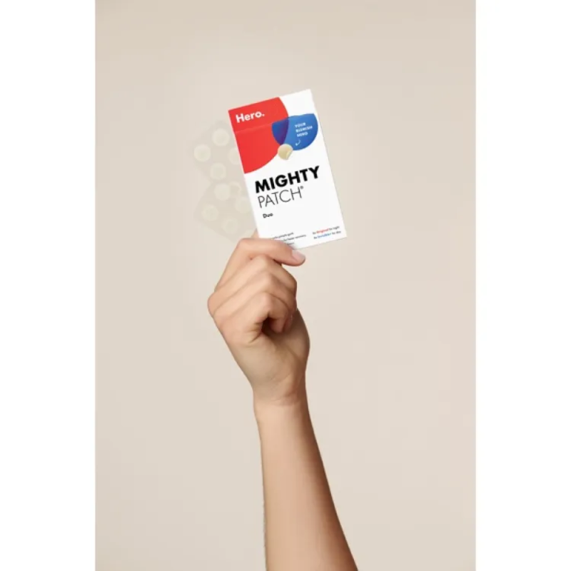 Hero Mighty Patch Duo: Original 6 un. + Invisible 6 un. - Orkla