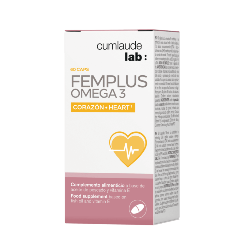 Femplus Omega 3, 60 capsulas - Cumlaude Lab