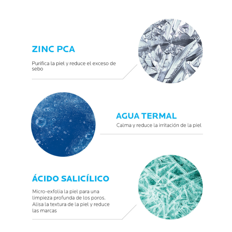 Effaclar Gel Purificante Micro-Exfoliante Ecorecarga, 400 ml. - La Roche Posay