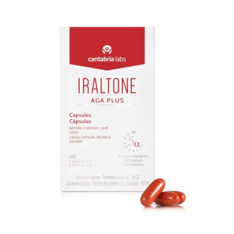 Formato Ahorro Iraltone AGA Plus Cápsulas, 60 ud. + 60 ud. - Cantabria Labs