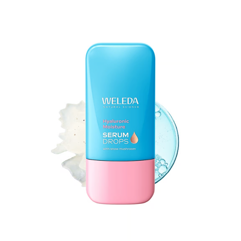 Boost Hyaluronic Moisture Serum Drops, 30 ml. - Weleda