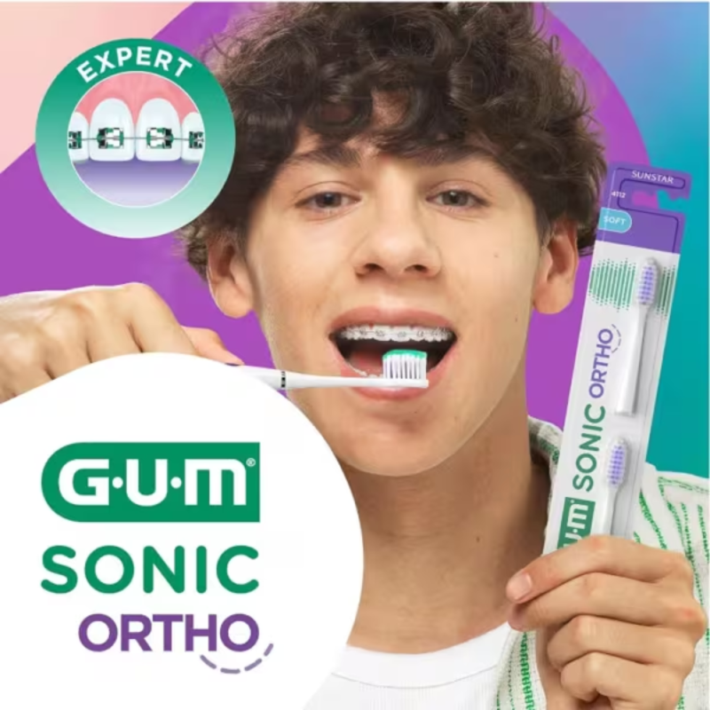 GUM Sonic Ortho Recambios, 2 un. - Sunstar