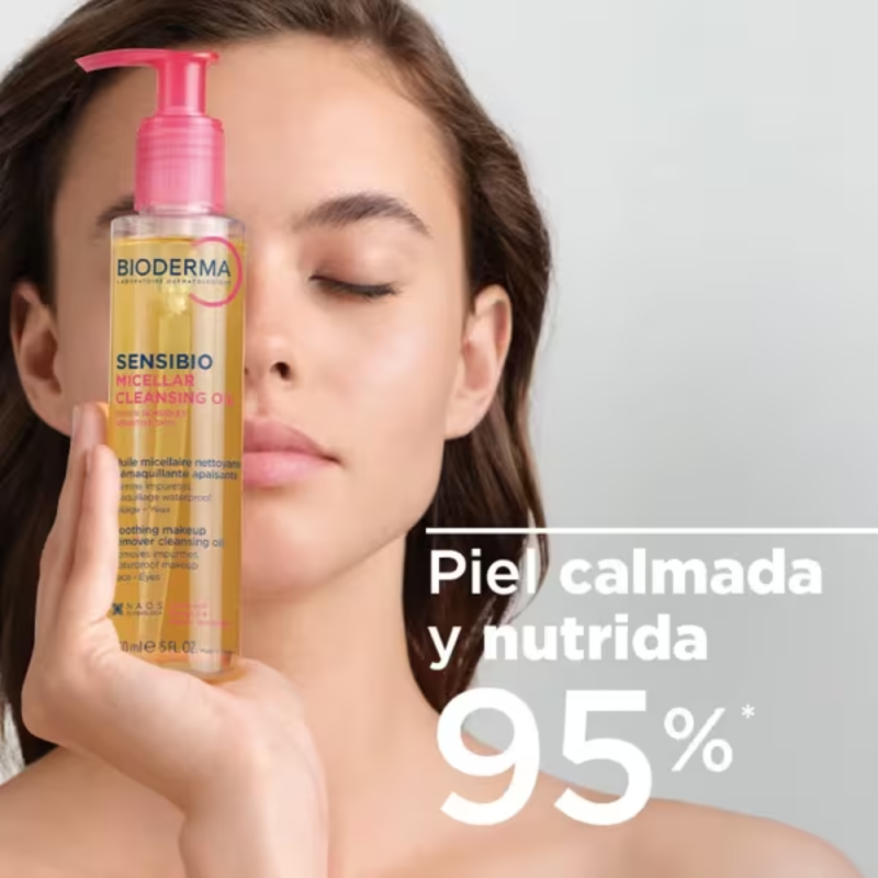 Sensibio Aceite Micelar Limpiador, 300 ml. - Bioderma 