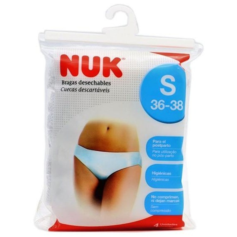 Braguitas Desechables T/s 4u - Nuk