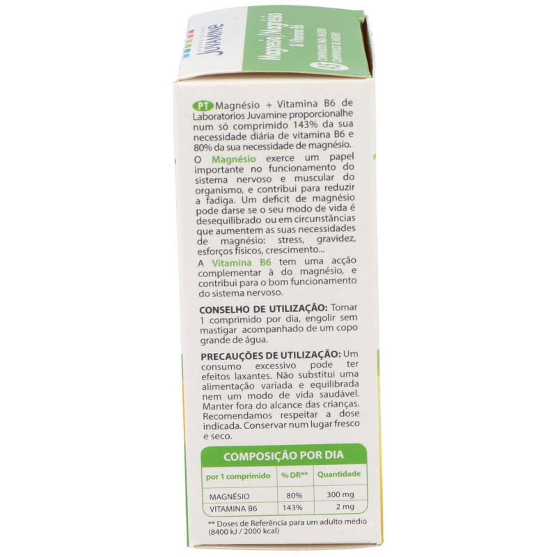 Urgo Juvamine Magnesio + Vitamina B6, 45 Comprimidos - Juvamine