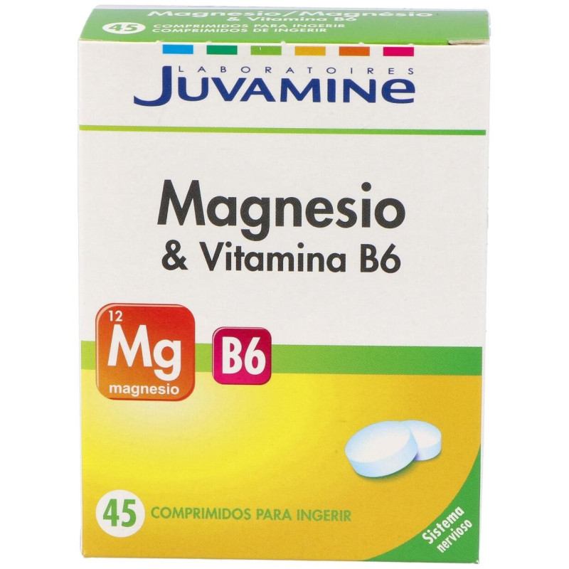 Urgo Juvamine Magnesio + Vitamina B6, 45 Comprimidos - Juvamine