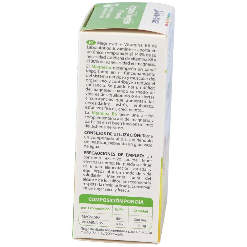Urgo Juvamine Magnesio + Vitamina B6, 45 Comprimidos - Juvamine