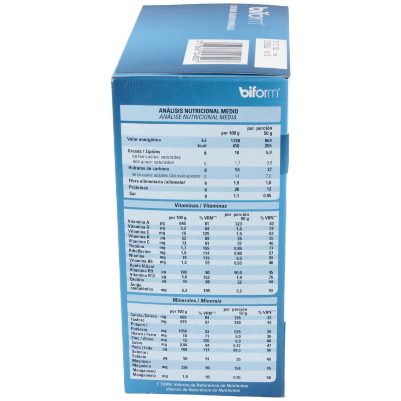 Biform Natillas Vainilla Sobres 6uds - Dietisa